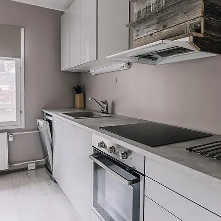 펜션 Sleepwell House Pyhaetunturi With Sauna Close To Pelkosenniemi