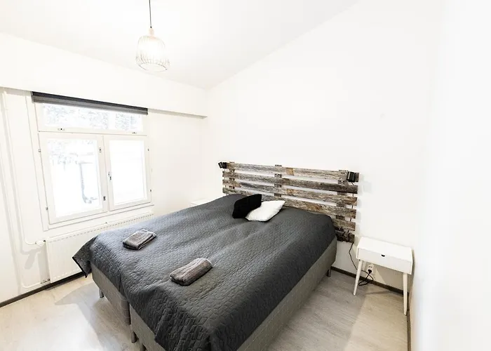 Sleepwell House Pyhaetunturi With Sauna Close To *