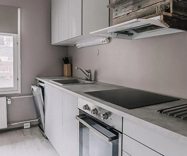 Tatil Evi Sleepwell House Pyhaetunturi With Sauna Close To Pelkosenniemi